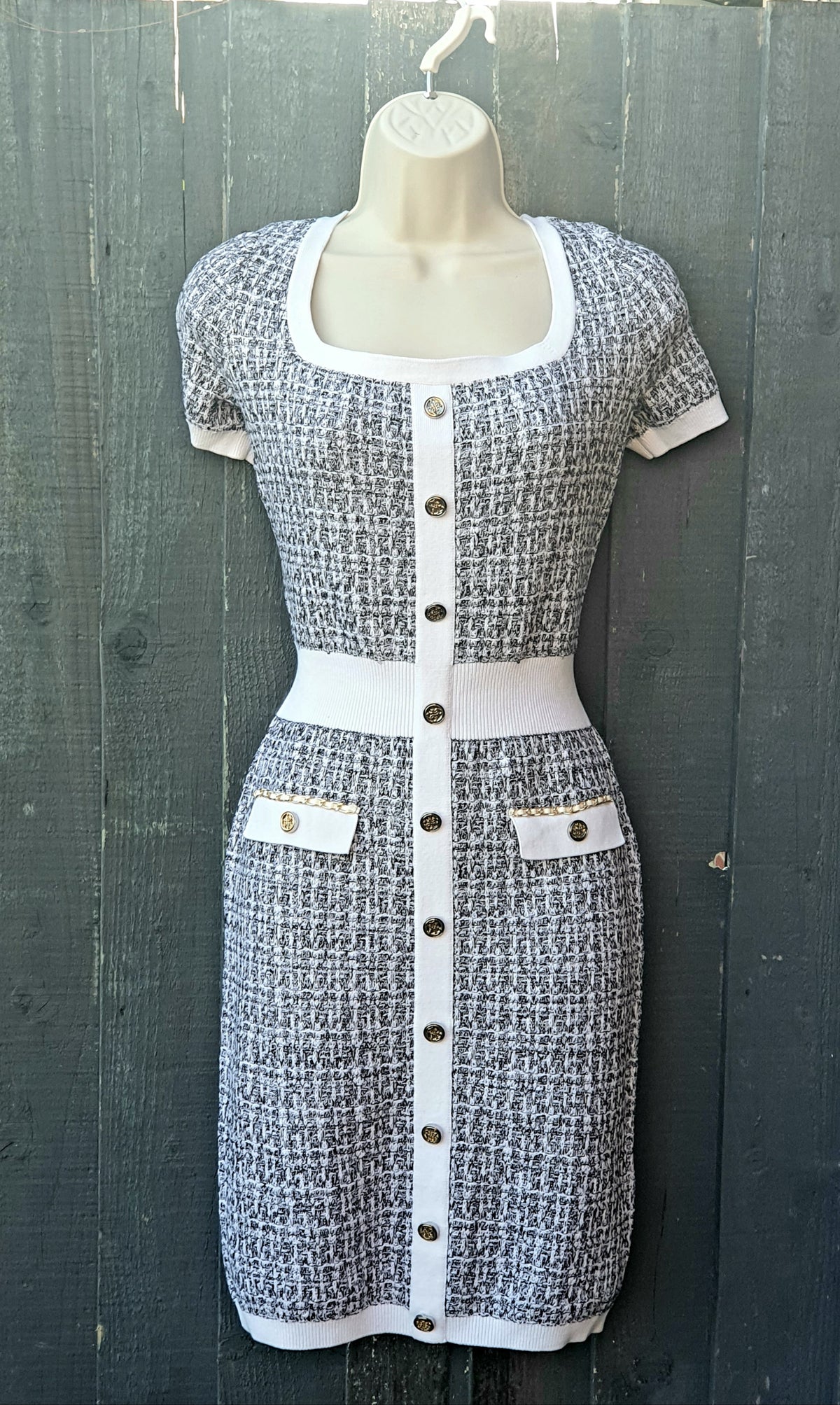Guess Annabell Tweed Dress