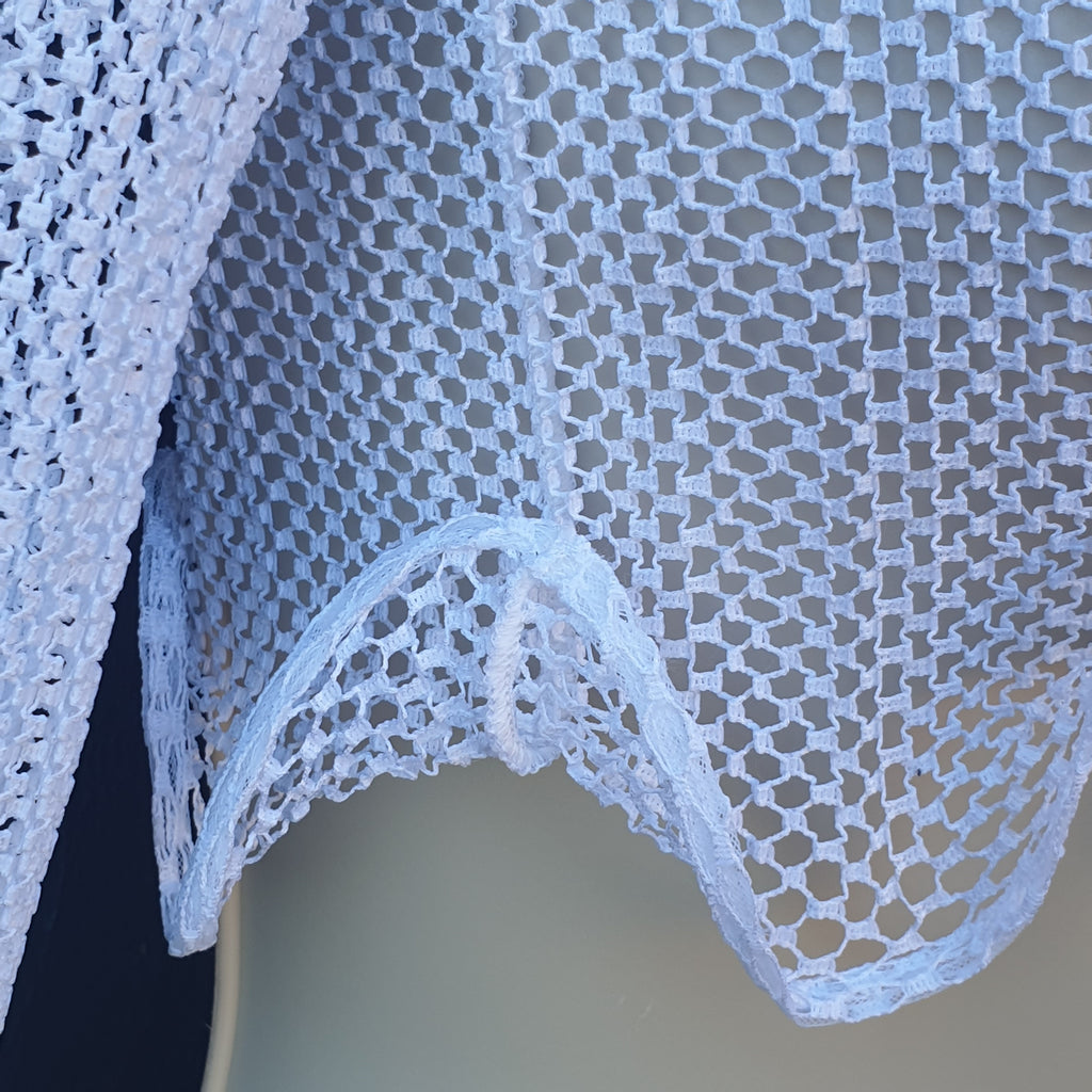 BURBERRY Fishnet Cropped Top