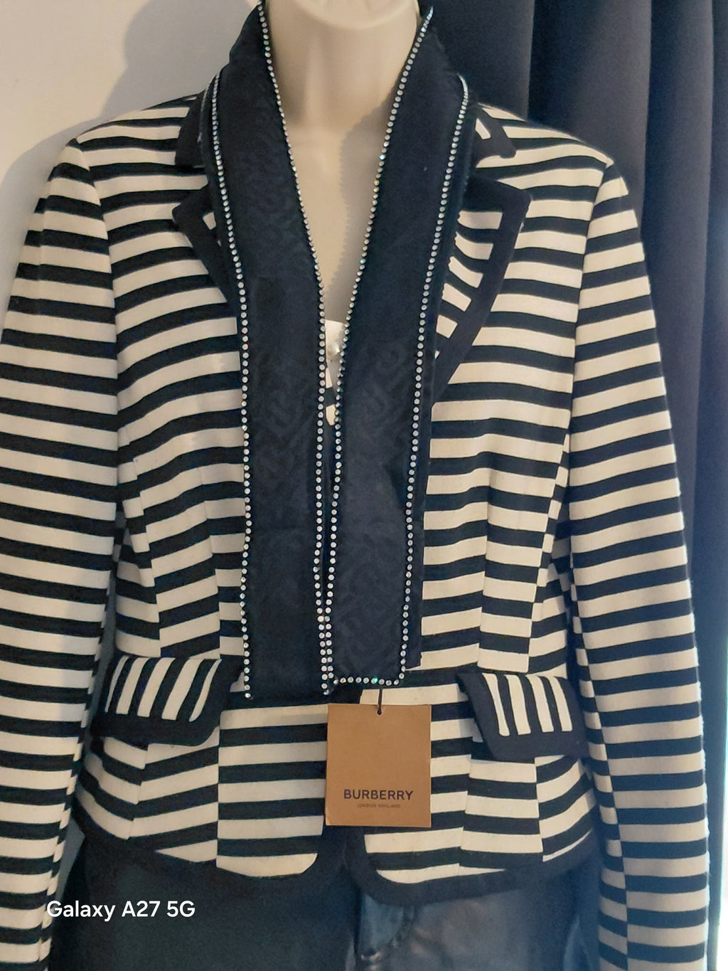 Burberry TB Jaquard Belt/Scarf
