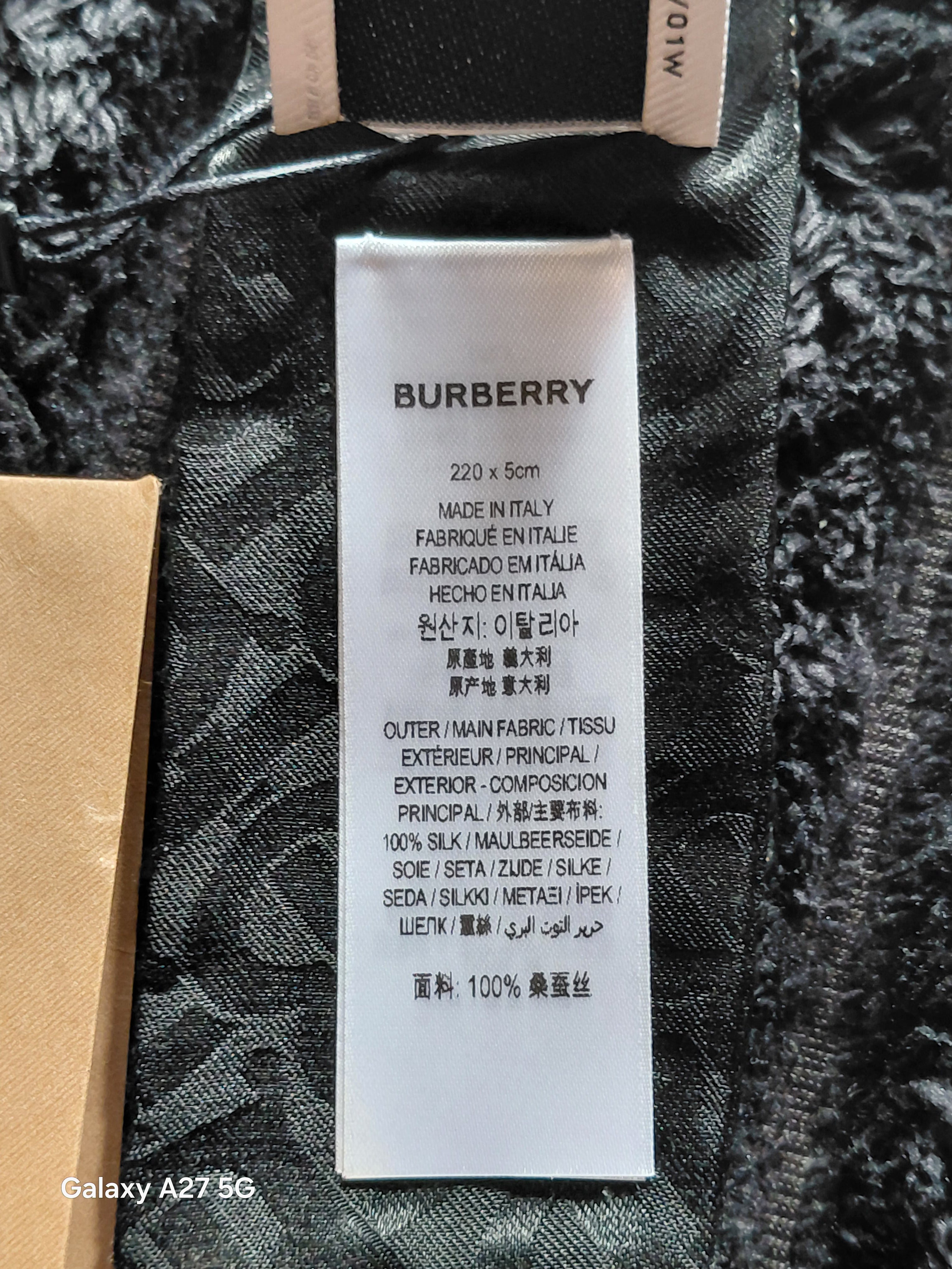 Burberry TB Jaquard Belt/Scarf